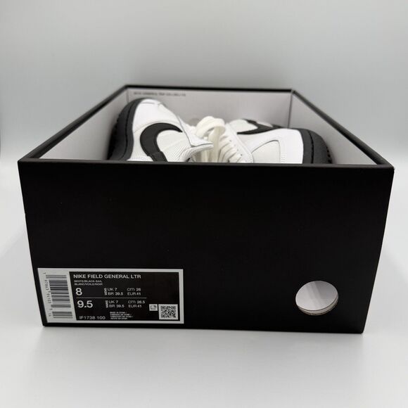 SIZE 8- NEW Nike Field General Leather White Sail Black IF1738-100 MENS main image 9